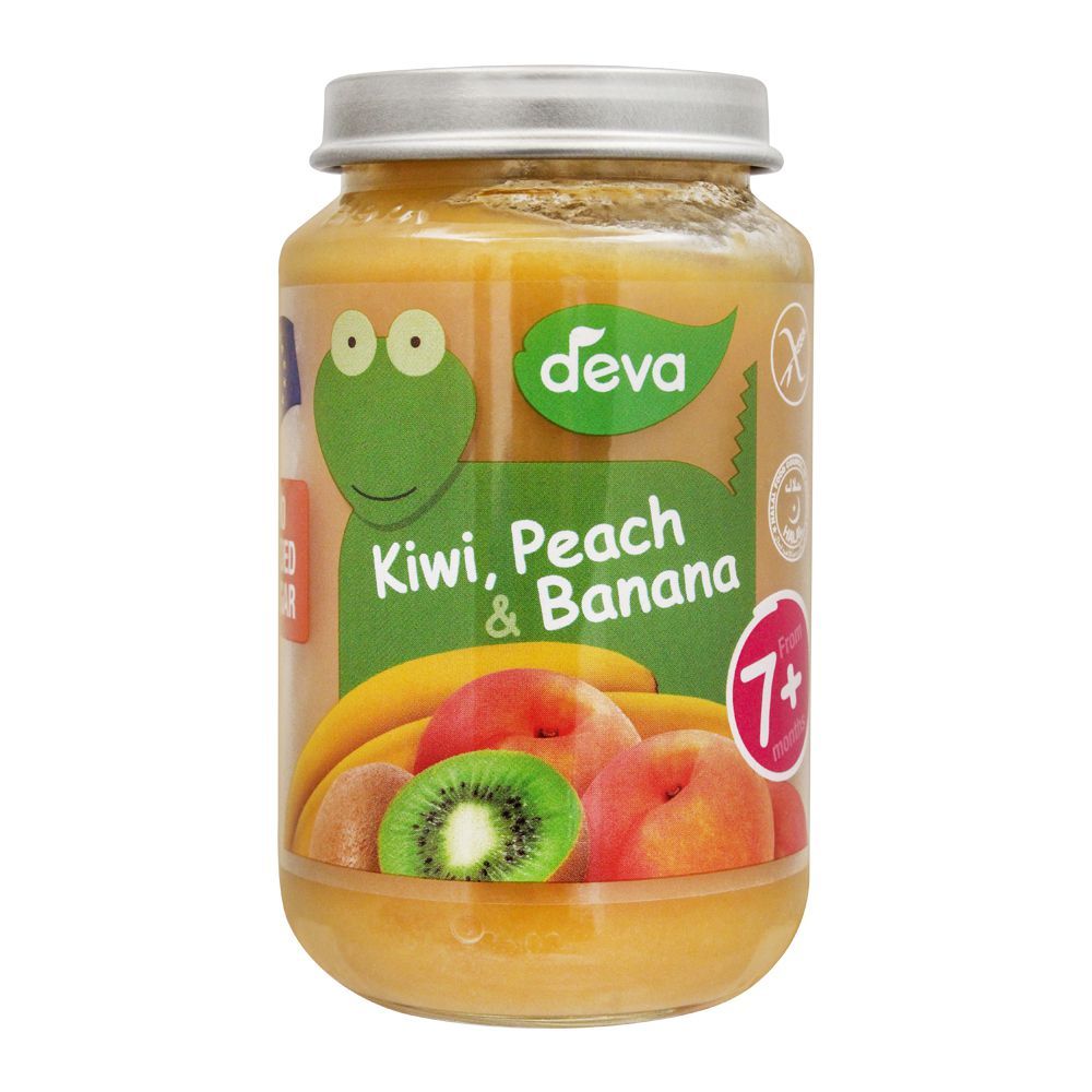 Deva Baby Food Kiwi, Peach & Banana