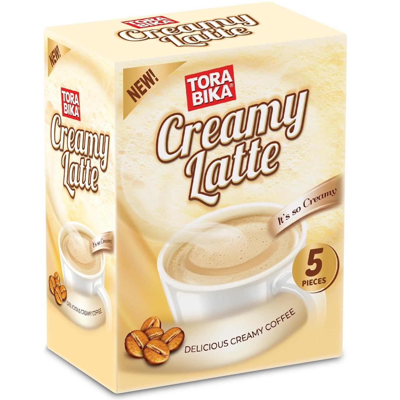 Pack Of 5 Sachet Kopiko's Torabika Creamy Latte