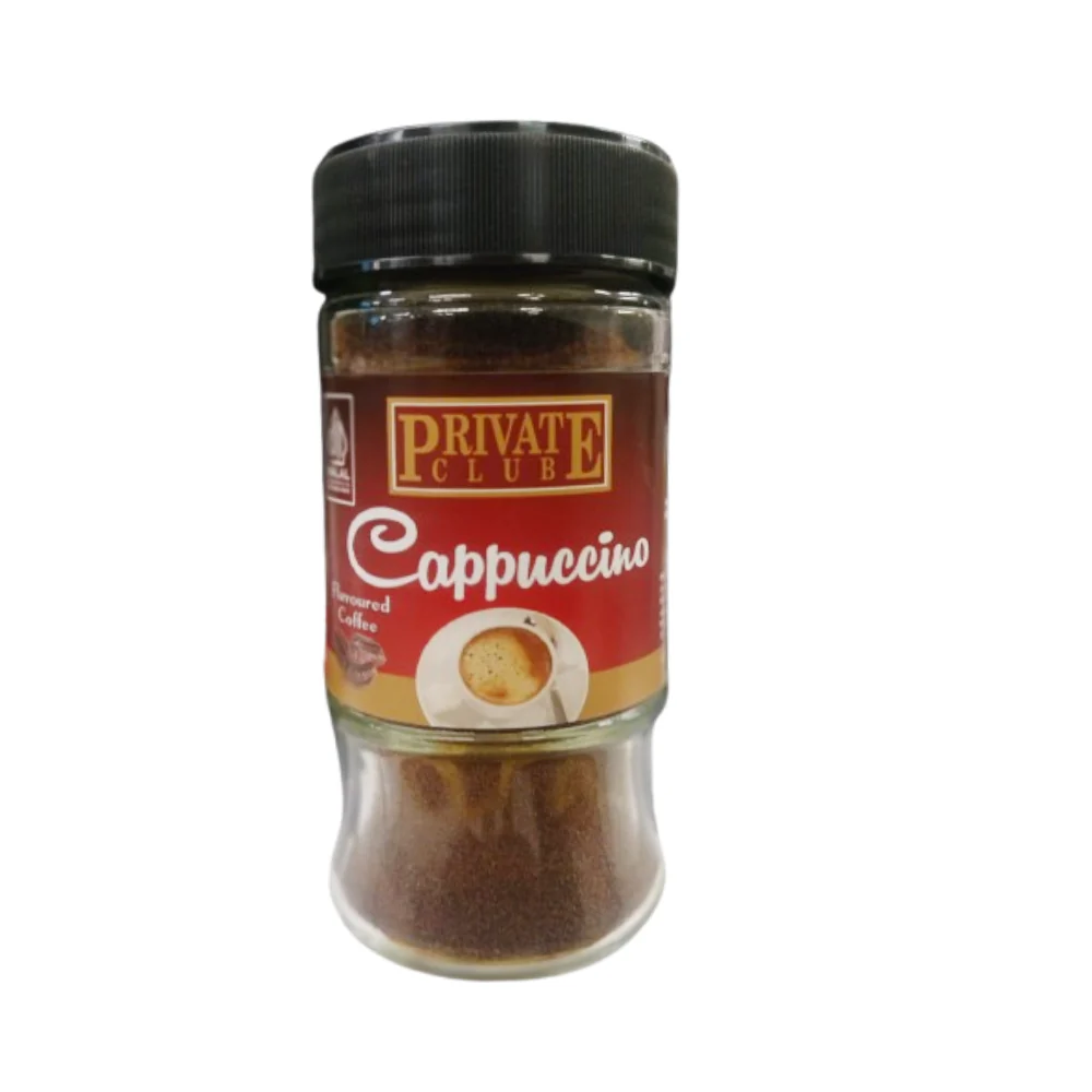 Private Club Cappucino Flavored Instant Coffee - 50G