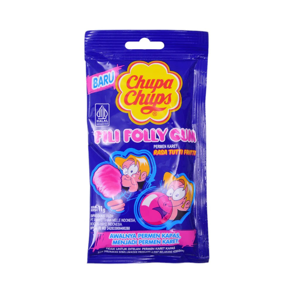 Chupa Chups Fili Folly Gum Imported - 11G Pack