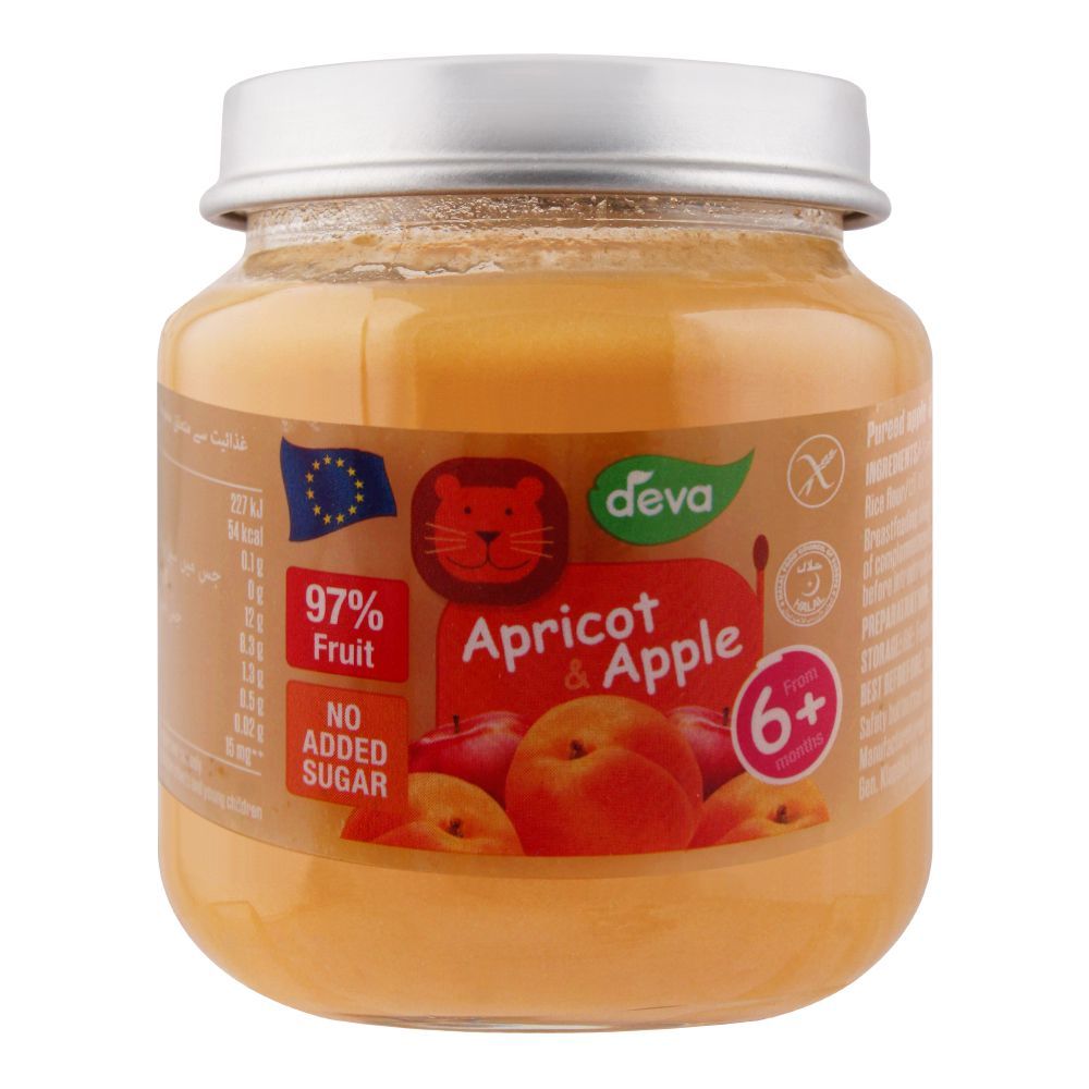 Deva Baby Food Apricot & Apple