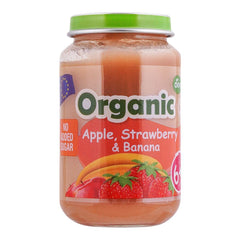 Deva Organic Baby Food Apple, Strawberry