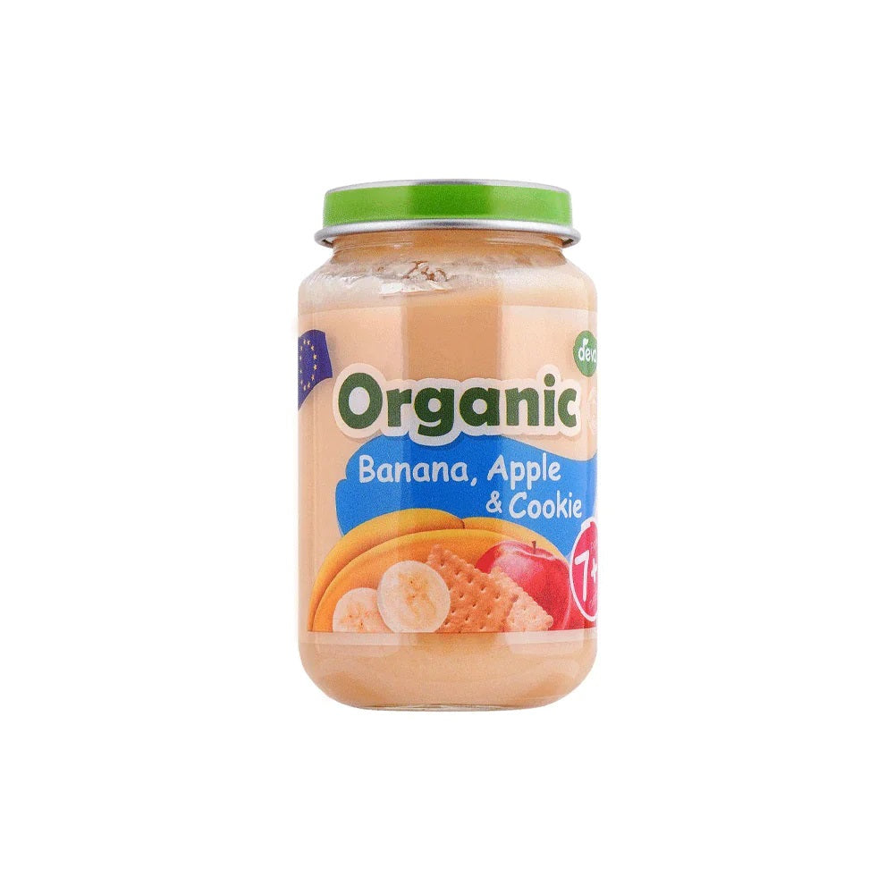 Deva Organic Baby Food Banana, Apple 