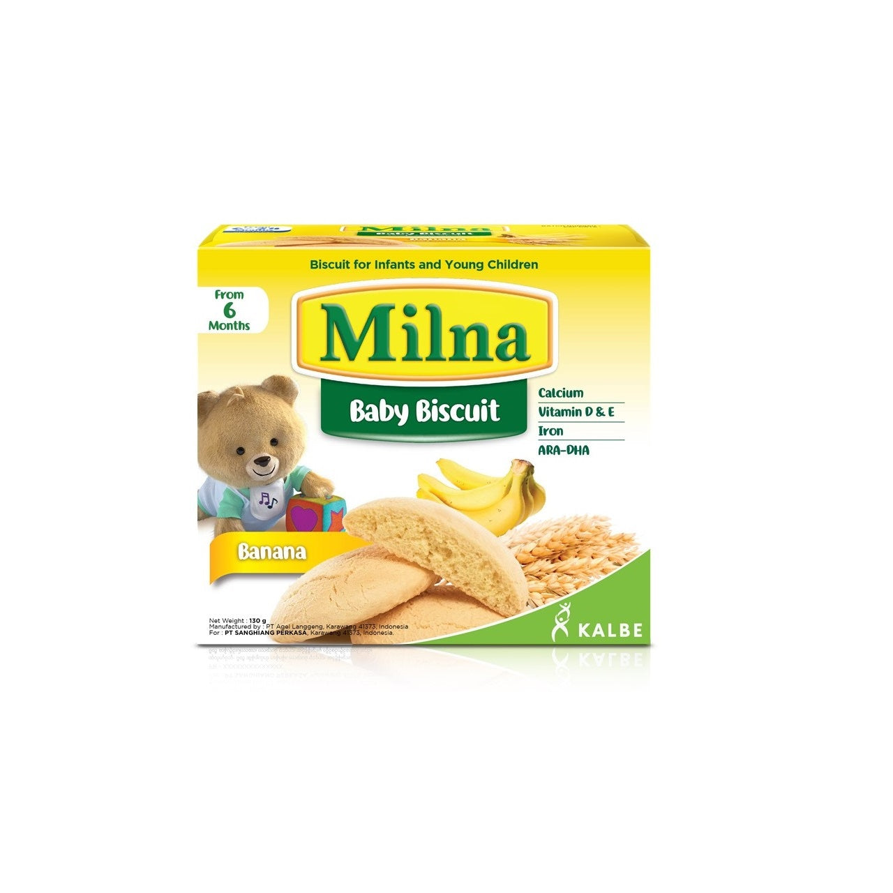 Milna Baby Rusk Banana Flavor