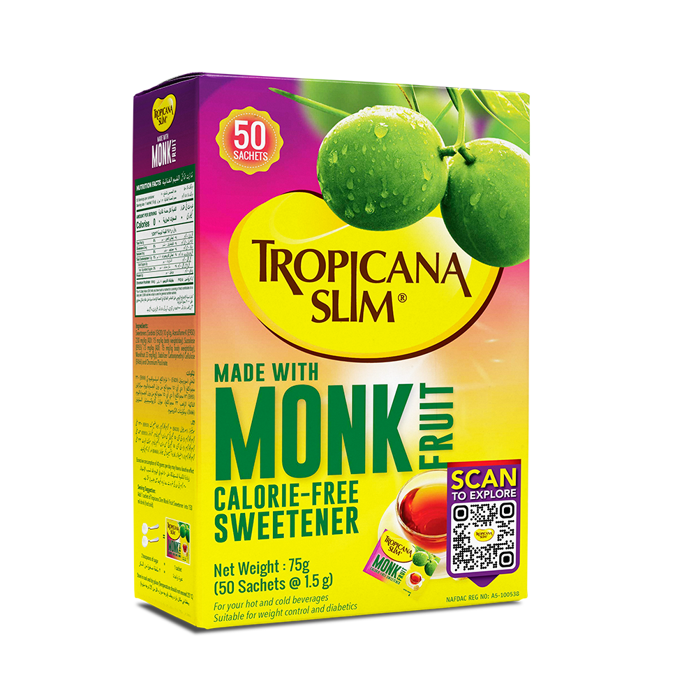 tropicana monk fruit sweetener