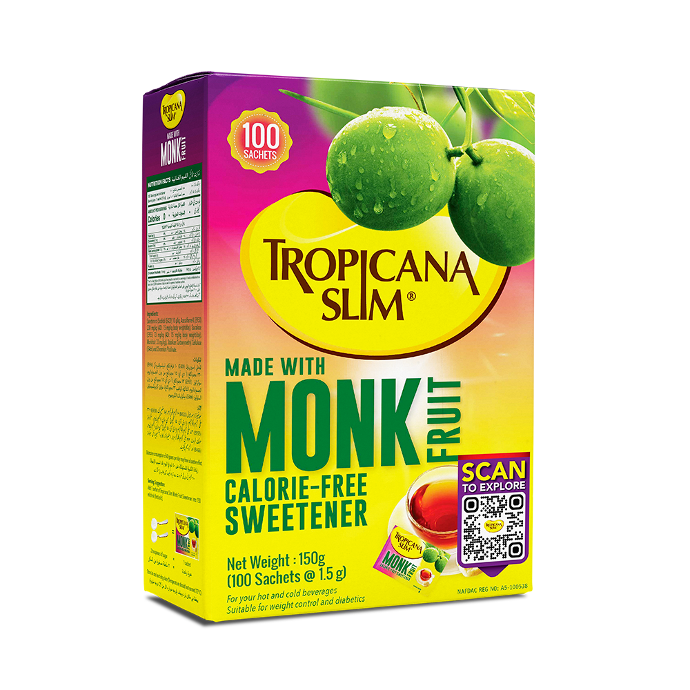 tropicana monk fruit sweetener