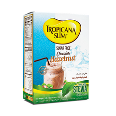 Tropicana Slim Stevia Sugar Free Chocolate Hazelnut Drink - (10 Sachetsx12G)