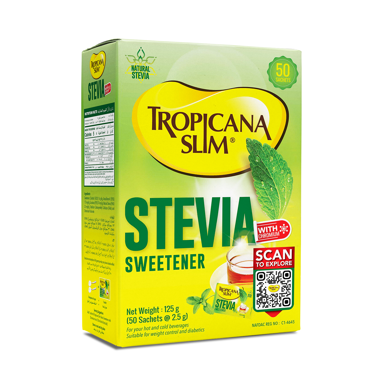 Tropicana slim stevia