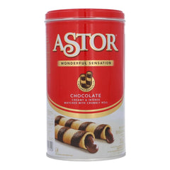Astor Chocolate Wafer Stick Tin - 330gm