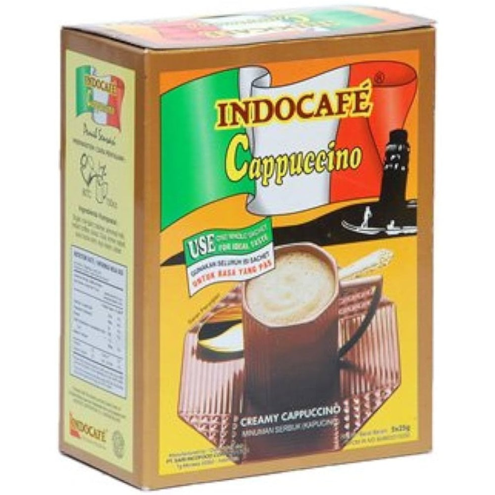 Pack Of 5 Indo cafe 5 in 1 Cappuccino By Private Club - (5x25gm)